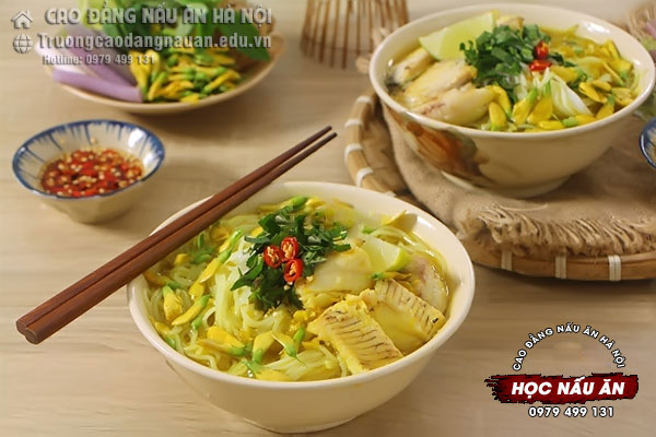 dạy nấu b&uacute;n c&aacute; ch&acirc;u đốc