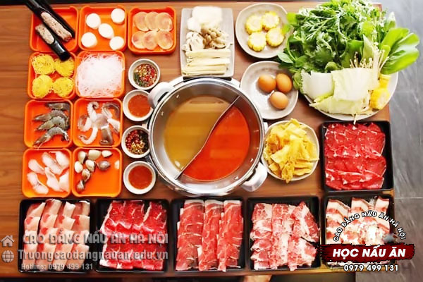 dạy nấu lẩu th&aacute;i chay