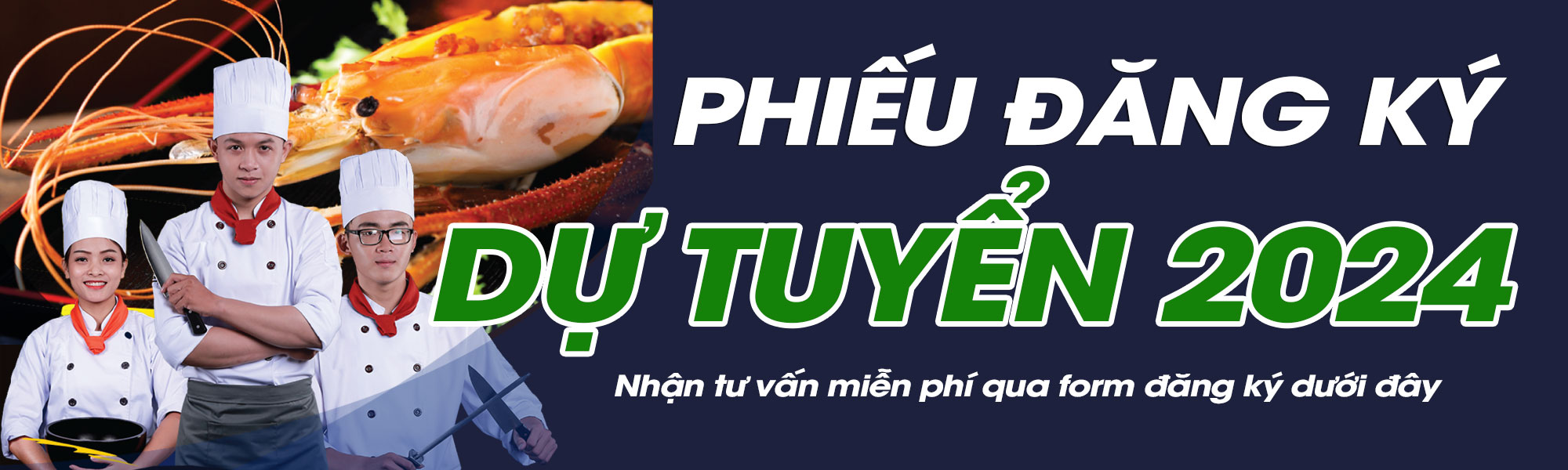 phiếu đăng k&yacute; x&eacute;t tuyển cao đẳng nấu ăn h&agrave; nội